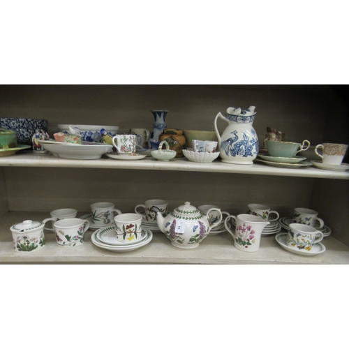 15 - Portmeirion china, Botanic Garden teaware