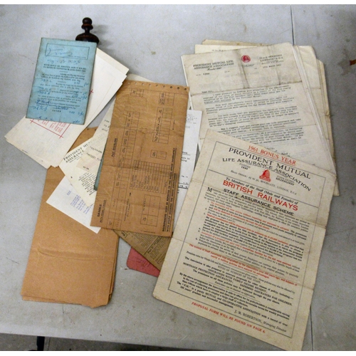 174 - Printed ephemera and collectables: to include share certificates, banknotes, cigarette cards, brochu... 