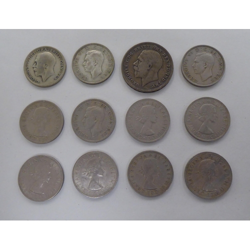 211 - British coins: to include pre-1946 silver examples 