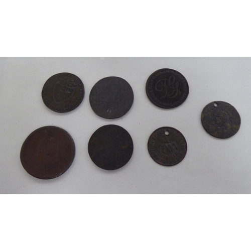 217 - Coins, medallions and medals: to include a bronze medallion commemorating the death of King Charles ... 