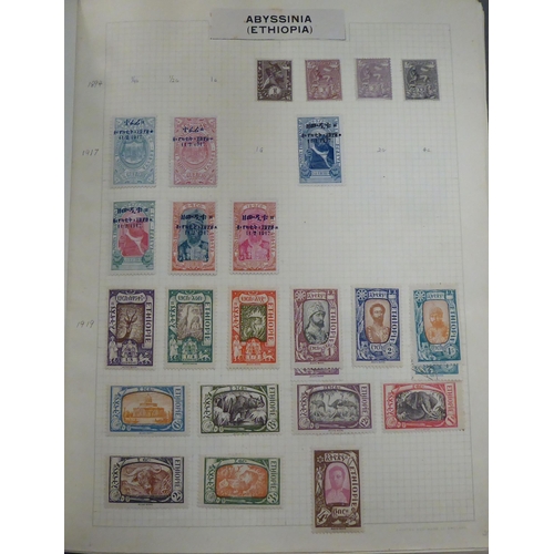 240 - Uncollated postage stamps, Asia, South America and Commonwealth