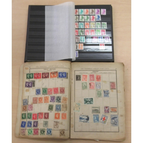 287 - Uncollated postage stamps, mainly used; and First Day covers: to include British and other European ... 