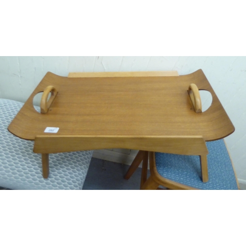 Teak Folding Tray Table