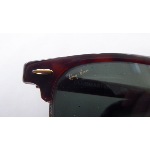 55 - A pair of Bausch & Lomb, Ray-Ban sunglasses (with prescription lenses)