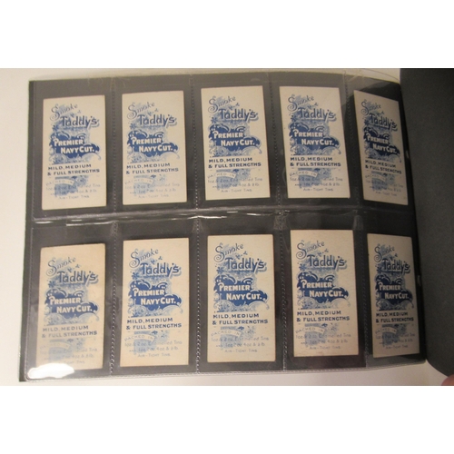 taddy & co cigarette cards A 1901 set of twenty Taddy & Co cigarette cards 'Boer Leaders'