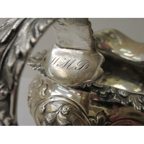 11 - A silver pedestal sauce boat&nbsp; London 1832