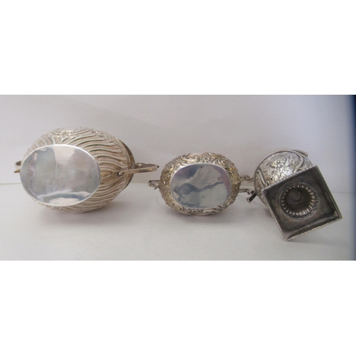 13 - Silver tableware: to include a twin handled sugar basin&nbsp; Birmingham 1901