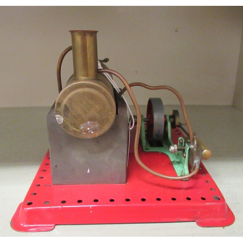 15 - A scratch built live steam model engine