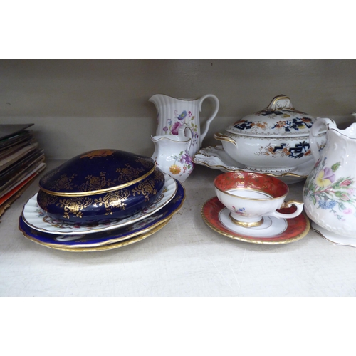 19 - 19th & 20thC ceramics: to include Spode, Royal Worcester, Coalport, Limoges and Dresden porcelai... 