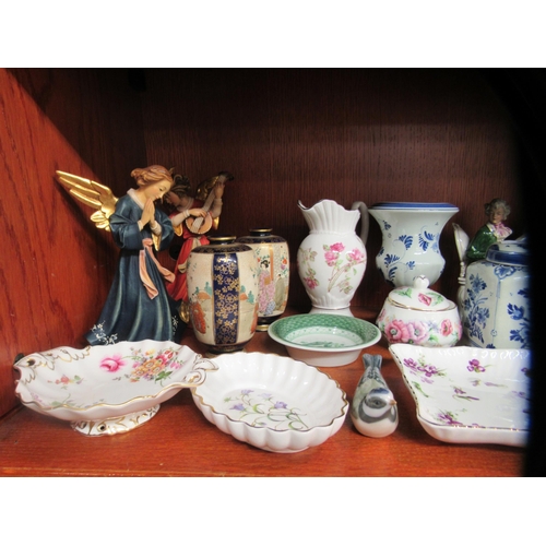 23 - Collectable ceramics: to include examples by Royal Copenhagen, Royal Worcester and Wedgwood