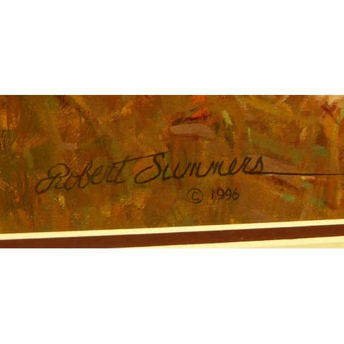 36 - After Robert Summers - 'The First Victory'  Limited Edition 92/950 coloured print  bears a signature... 