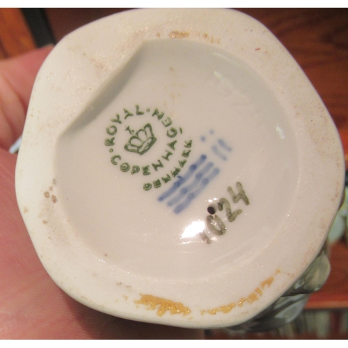 50 - Ceramic ornaments: to include a Royal Copenhagen porcelain model cockerel  no.1025  7