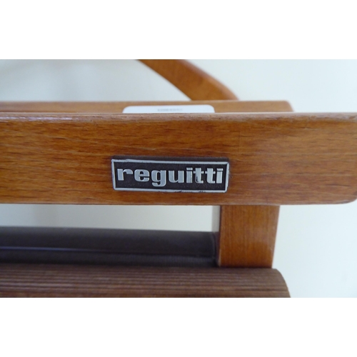 54 - A vintage Reguitti beech framed gentleman's valet&nbsp; 39
