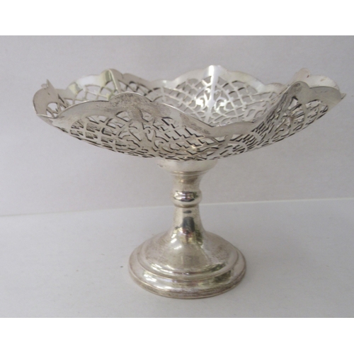 6 - Silver collectables: to include a pedestal sweet dish  Birmingham 1933  4