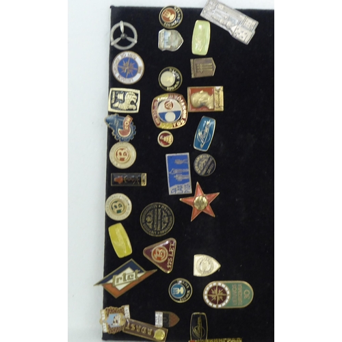 114 - Soviet lapel and other badges  mixed themes