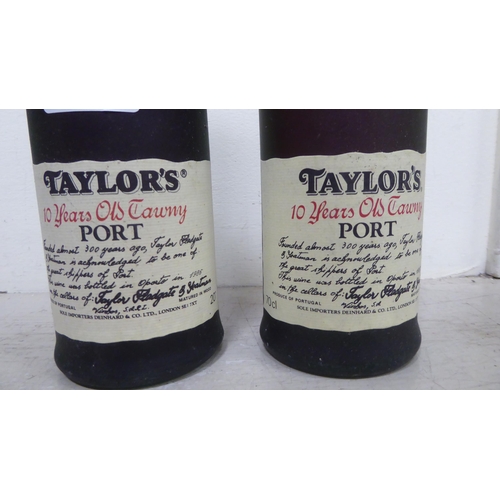 116 - Two bottles of Taylors ten year old Tawny port