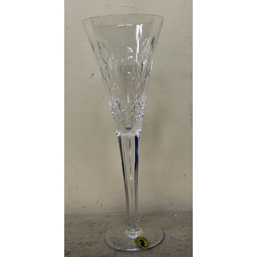 138 - A set of ten Waterford Crystal Celebration pattern toasting glasses  boxed 