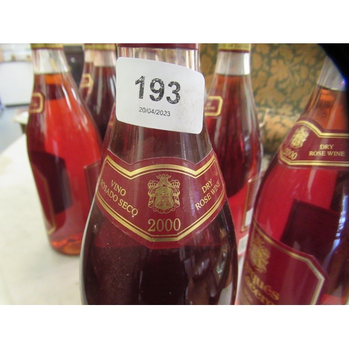 193 - Wine, ten bottles of 2000 Marques de Caceres Rose 