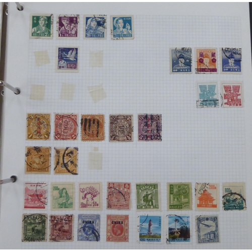 209 - A miscellaneous collection of uncollated postage stamps: to include Chinese issues  