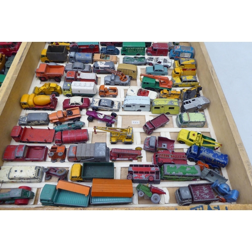 24 - Diecast model vehicles: to include a Lesney Matchbox Ferrari racing car