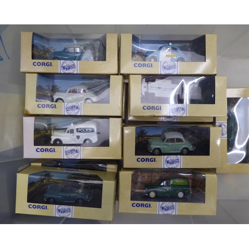 26 - Diecast model vehicles: to include a Corgi Morris Minor  boxed