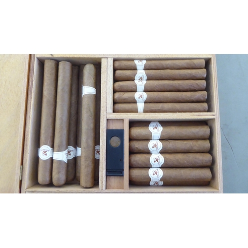 284 - Approx. fifty Monte Canarias cigars  various sizes 