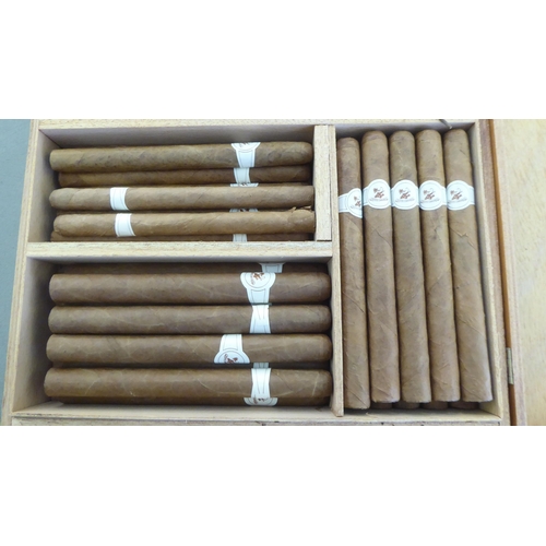 284 - Approx. fifty Monte Canarias cigars  various sizes 