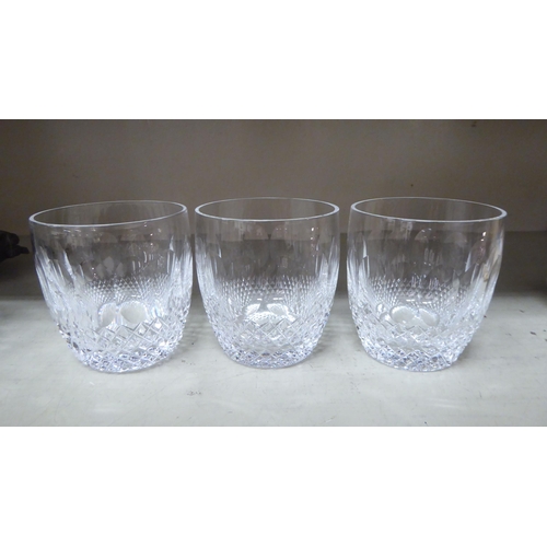 321 - A set of six Waterford Crystal tumblers 