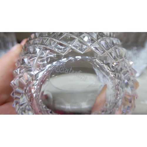 321 - A set of six Waterford Crystal tumblers 