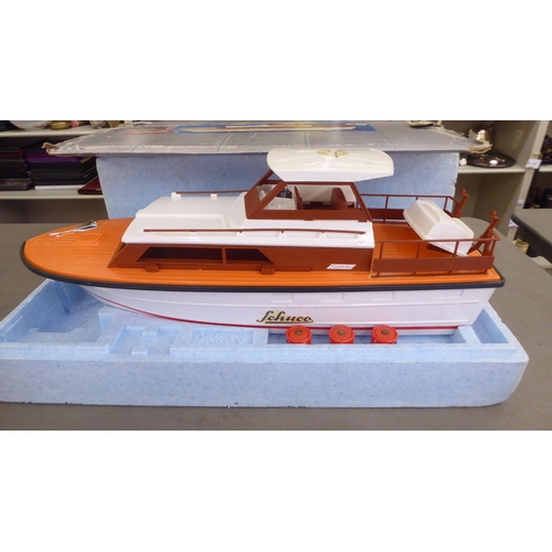 335 - A Schuco model boat  20