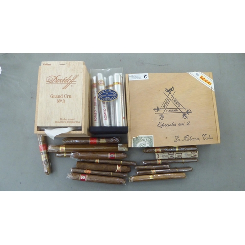 336 - Cigars: to include approx. twenty Monte Cristo Habana's 