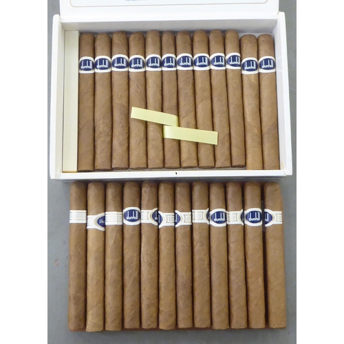 338 - Cigars: to include a box of twenty-five Dunhill Valverde's 