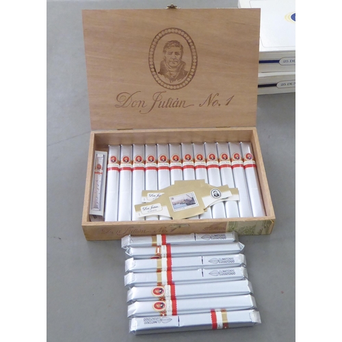 338 - Cigars: to include a box of twenty-five Dunhill Valverde's 