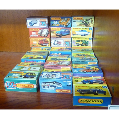 345 - Approx. thirty Matchbox model vehicles  boxed 