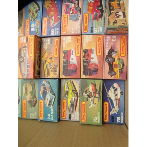 352 - Approx. fifty Matchbox model vehicles  boxed 