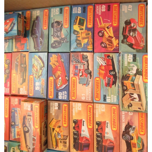 352 - Approx. fifty Matchbox model vehicles  boxed 