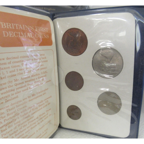 363 - Royal Mint, silver and other proof coins: to include The Royal Century collection  boxed 