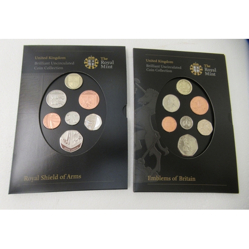 363 - Royal Mint, silver and other proof coins: to include The Royal Century collection  boxed 