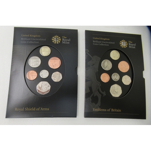 363 - Royal Mint, silver and other proof coins: to include The Royal Century collection  boxed 