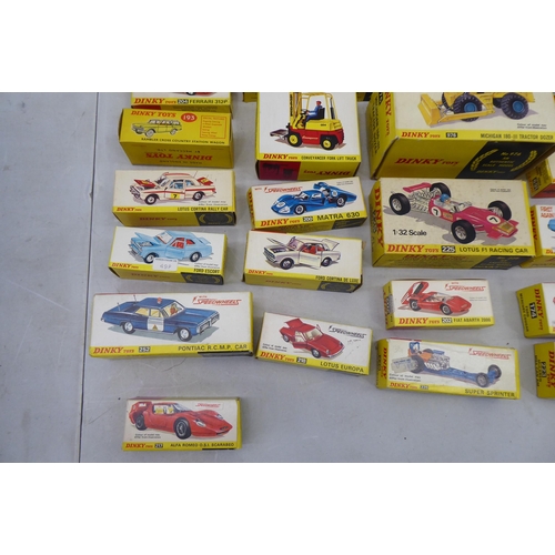 42 - Dinky diecast model vehicles: to include a no.724 Sea King helicopter  boxed 