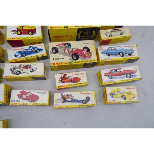 42 - Dinky diecast model vehicles: to include a no.724 Sea King helicopter  boxed 