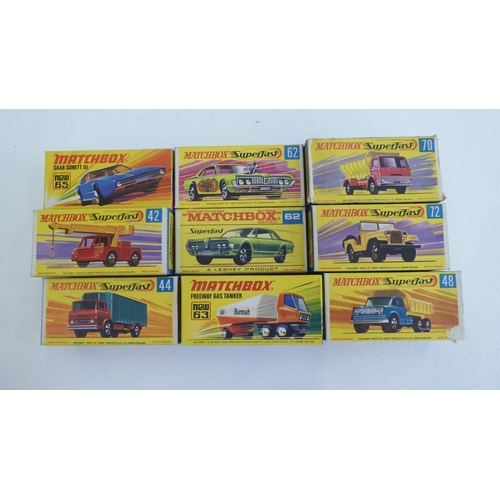 44 - Approx. thirty Matchbox model vehicles  boxed