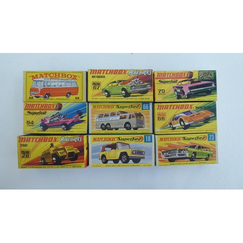 44 - Approx. thirty Matchbox model vehicles  boxed