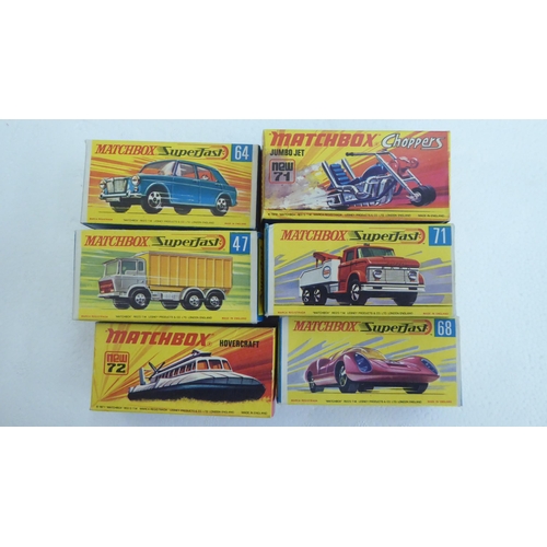 44 - Approx. thirty Matchbox model vehicles  boxed