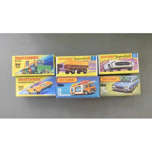 45 - Approx. thirty Matchbox model vehicles  boxed 