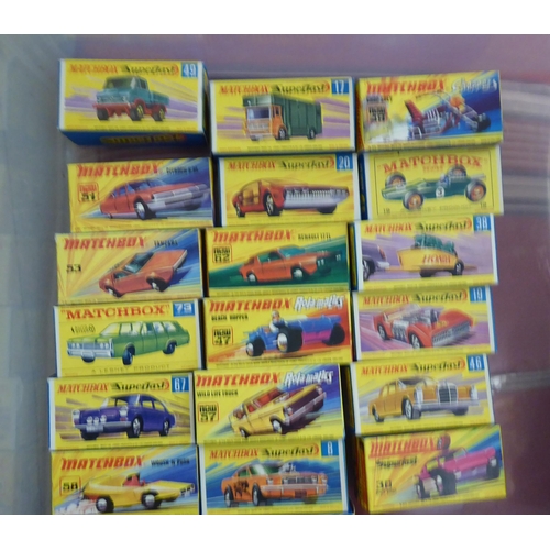 48 - Approx. thirty Matchbox model vehicles  boxed 