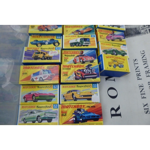 49 - Approx. thirty Matchbox model vehicles  boxed 