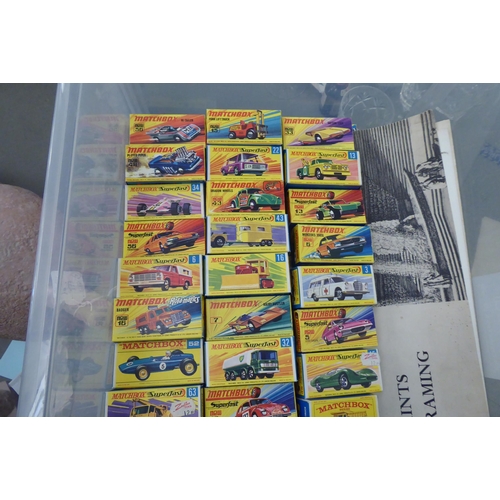 49 - Approx. thirty Matchbox model vehicles  boxed 