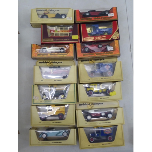 55 - Diecast model vehicles: to include a Matchbox 1907 Peugeot  boxed