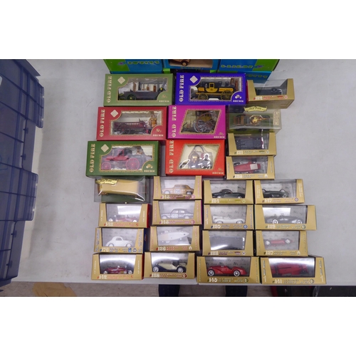 61 - Diecast model vehicles: to include a Brumm Old Fire  boxed